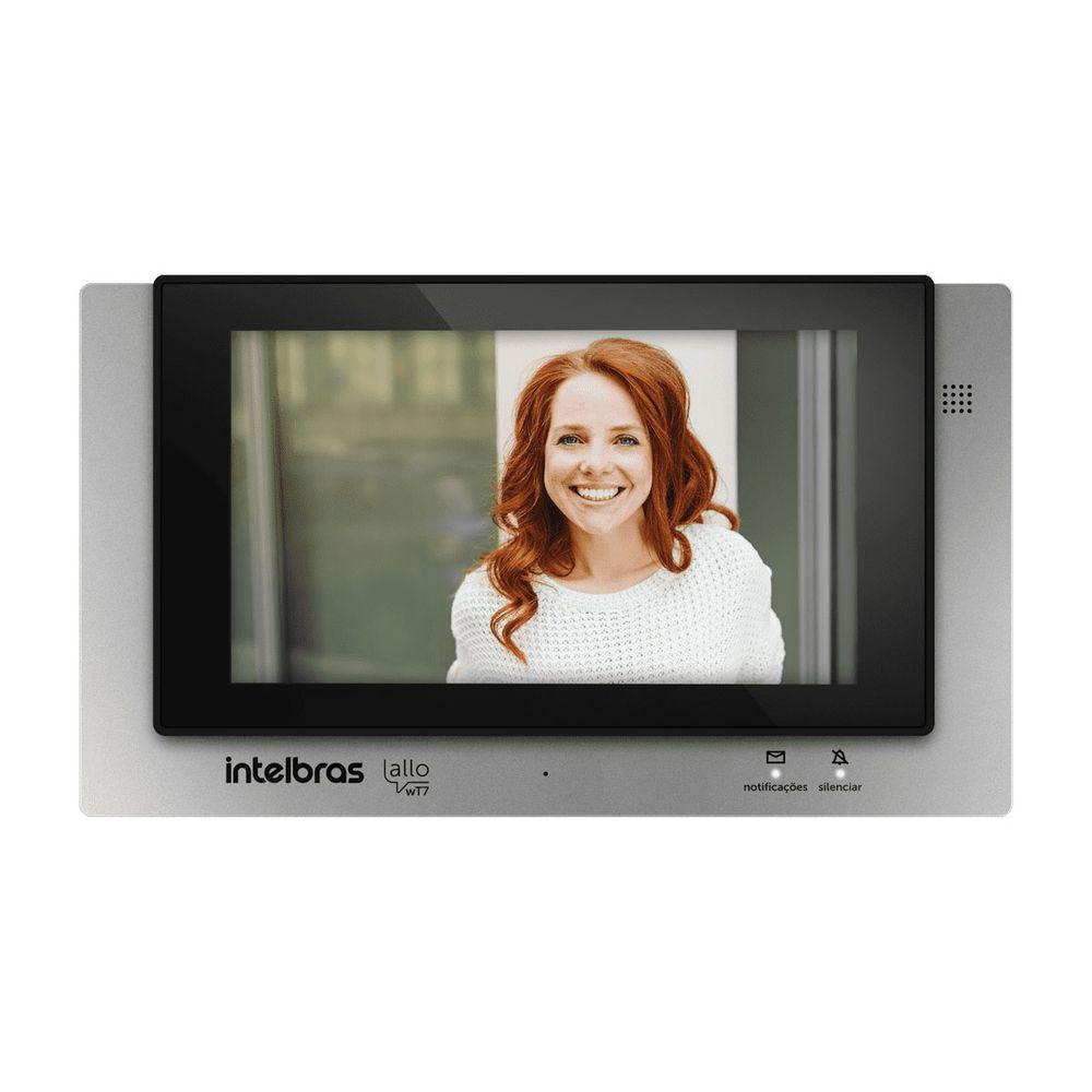 Video Porteiro Wi-Fi Allo WT7 Intelbras - 1