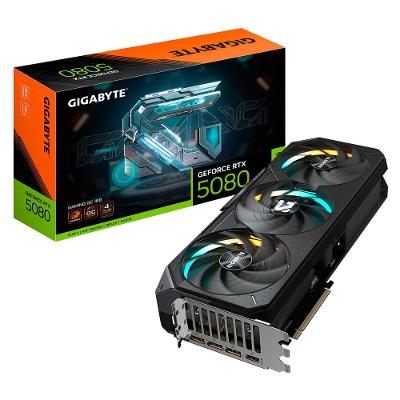 Placa Video Gigabyte GeForce RTX5080 Gaming OC 16G