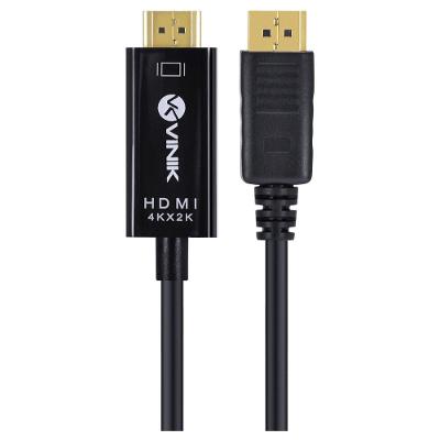 Cabo DisplayPort 1.3 para HDMI 2.0 4K 2m Vinik