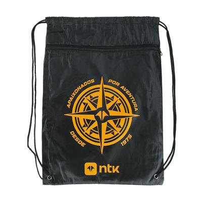 Bolsa String Preto E Laranja Nautika