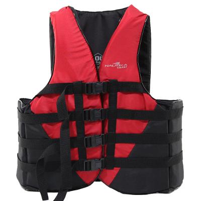 Colete Coast 100Kg Vermelho E Preto Nautika