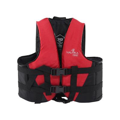 Colete Coast 10Kg Vermelho E Preto Nautika