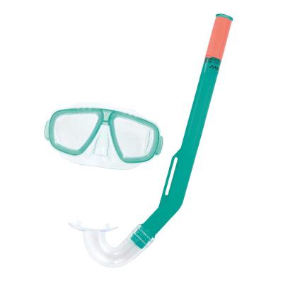 Kit Snorkel + Mascara Infantil Fundive Verde Bestway