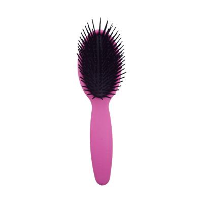 Escova De Cabelo Oval Almofada Rosa Lumiplas