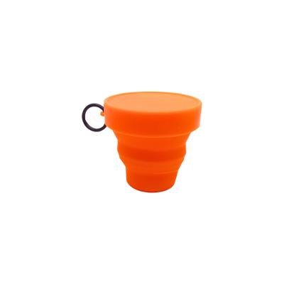 Copo Retrátil Laranja Neon 150ml BPA Free Lumiplas