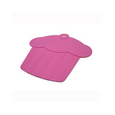 Descanso De Panela Silicone Cupcake Rosa Lumiplas