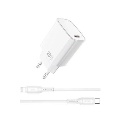 Carregador de Parede 20W USB C para Lightning WIWU