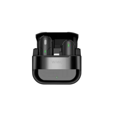 Microfone de Lapela Lightning Preto 6262 WIWU