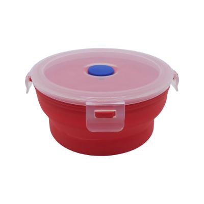 Pote Redondo 750ml Vermelho Lumiplas