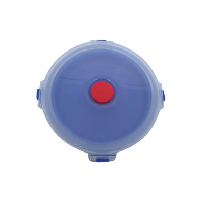 Pote Redondo Azul Royal 550ml Sem BPA Lumiplas