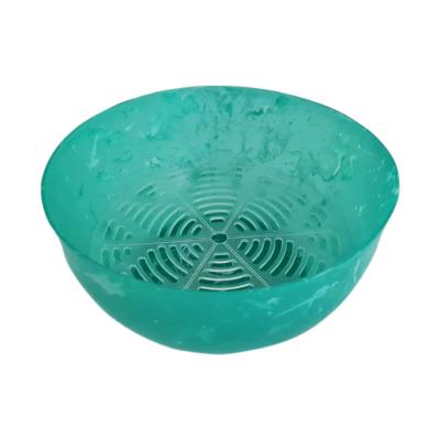 Saladeira Refrigerada Lumiplas Verde Marmorizado