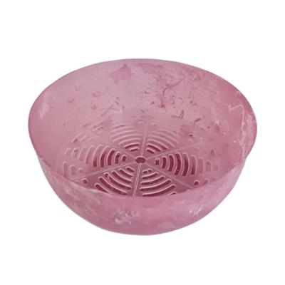 Saladeira Refrigerada Lumiplas Rosa Marmorizado