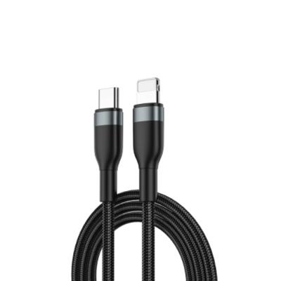 Cabo WIWU Concise Tipo C Lightning 30W Preto