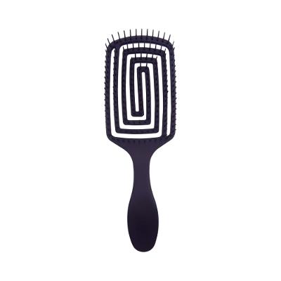 Escova Cabelo Labirinto Grande Preta AVA Lumiplas