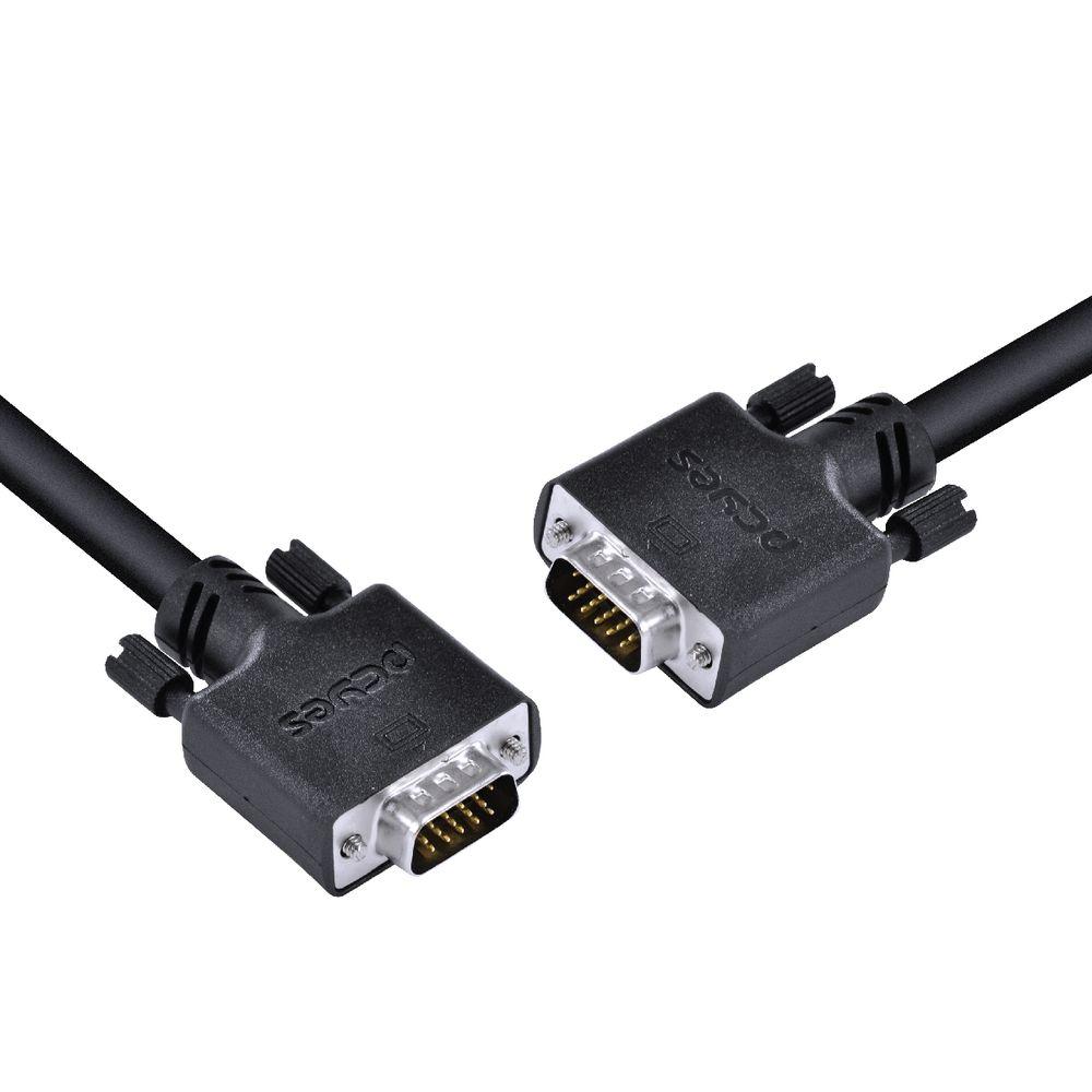 Cabo Vídeo VGA 15 Pinos Macho 28AWG Cobre 5 Metros PCYES - 3
