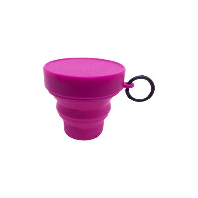 Copo Retrátil Silicone Pink 150ml BPA Free Lumiplas