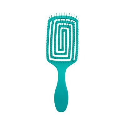 Escova Cabelo Labirinto Grande Verde AVA Lumiplas