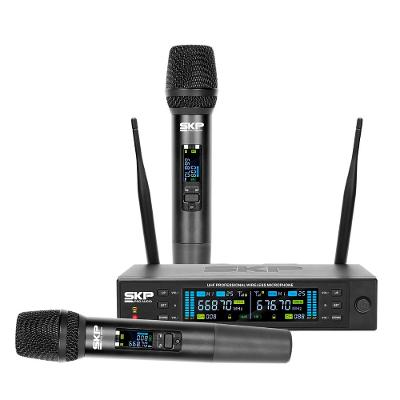Microfone Sem Fio Duplo Mao SKP SACLARITY II UHF