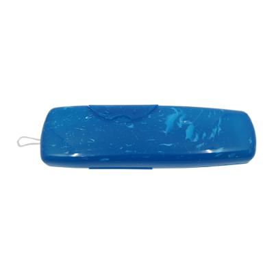 Estojo Lumiplas Multiuso Azul Marmorizado