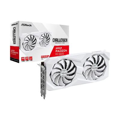 GPU RX 6600 Challenger White 8GB 128 Bits Asrock