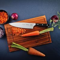 "Faca Chef Century Aço Inox Cabo Policarbonato 8""" - 2