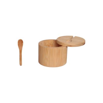 Açucareiro de Bambu com Colher de 210ml - Hauskraft