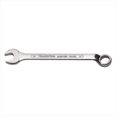 Chave Combinada 24 mm com Pescoço Tramontina MASTER com Corpo Forjado em Aço