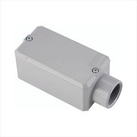 Condulete Fixo 1 Tramontina Tipo E com Rosca Bsp com Tampa e com Pintura Eletrostática - 1