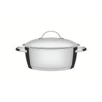 Caçarola Rasa Tramontina Allegra Inox Fundo Triplo 24cm 4,2L - 1