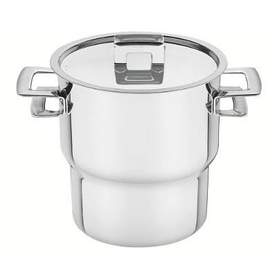 Cuscuzeira Tramontina Brava Inox com Alças e Tampa 2,1L