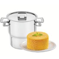 Cuscuzeira Tramontina Brava Inox com Alças e Tampa 2,1L - 3