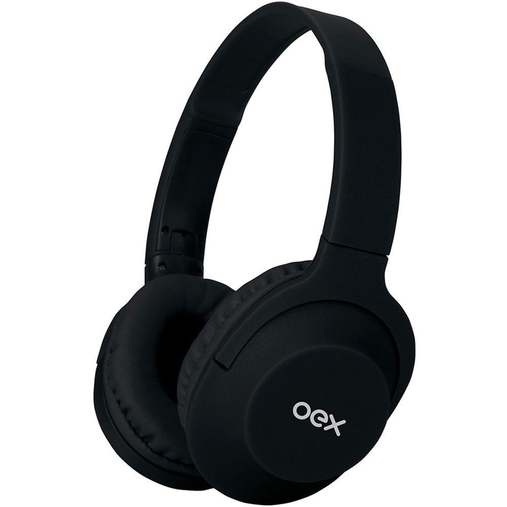 Headset Bluetooth Flow OEX Preto - 1