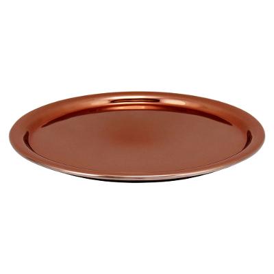 Bandeja Vidro Cobre Melzi 2X26X26Cm