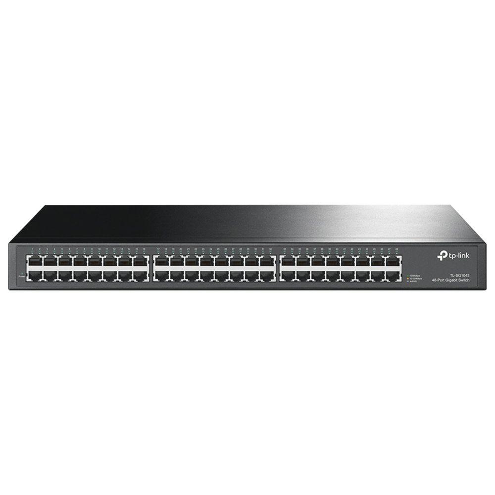 Switch Montável em Rack Gigabit 48 Portas TP Link - 1