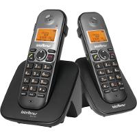 Telefone Sem Fio TS 5122 ID Ramal Fone Ouvido Preto Intelbras - 3