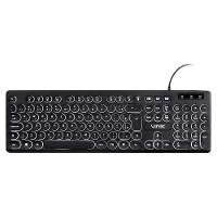 Teclado USB TC200 Slim Multimídia Teclas Redondas LED VINIK - 1