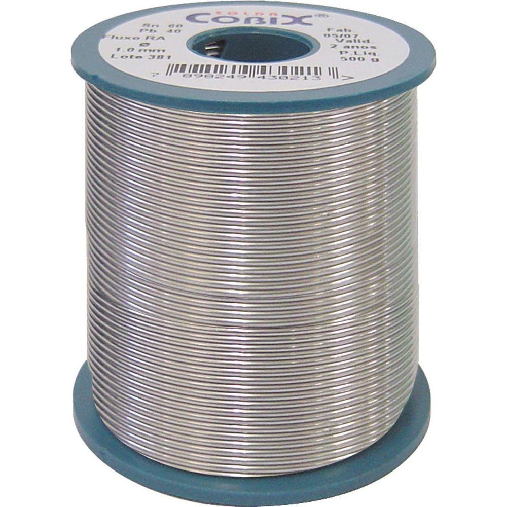 Solda 60 40 1.0mm 500g Cobix - 2