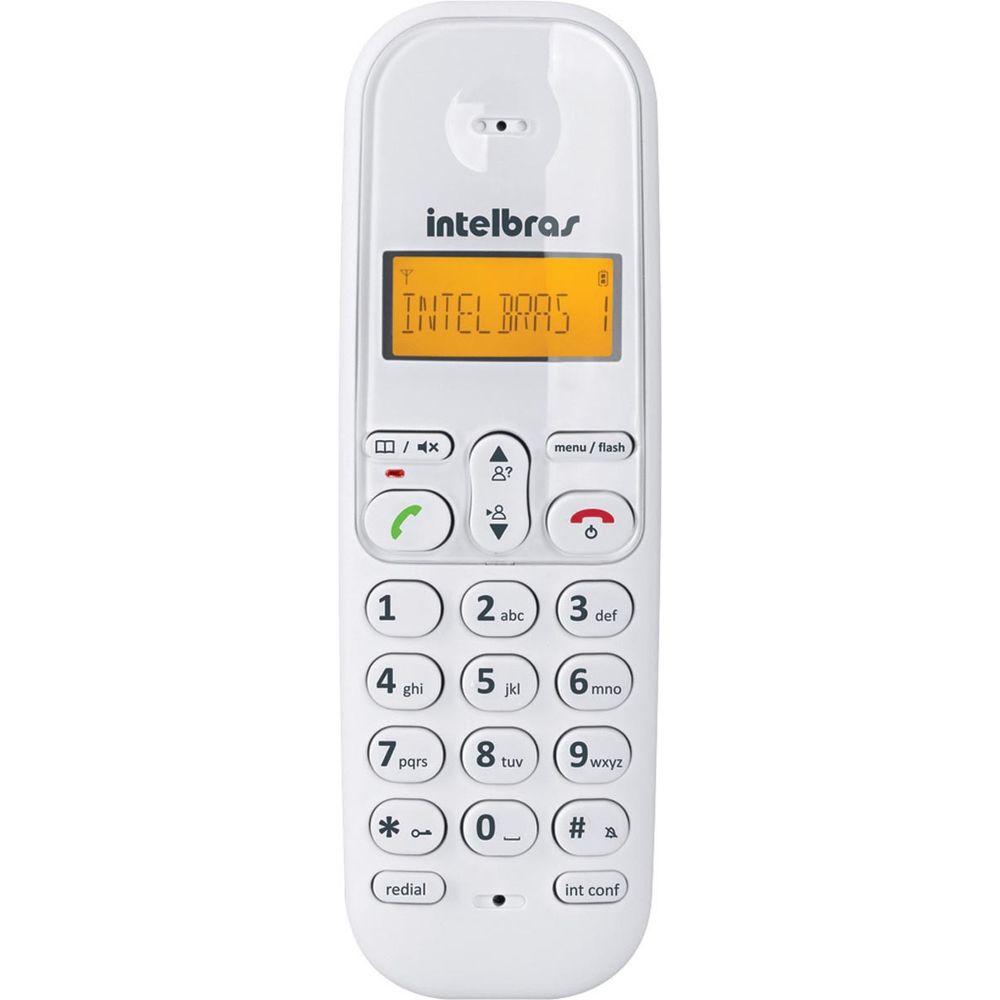 Telefone Sem Fio Branco com Identificador Intelbras TS3110 - 3