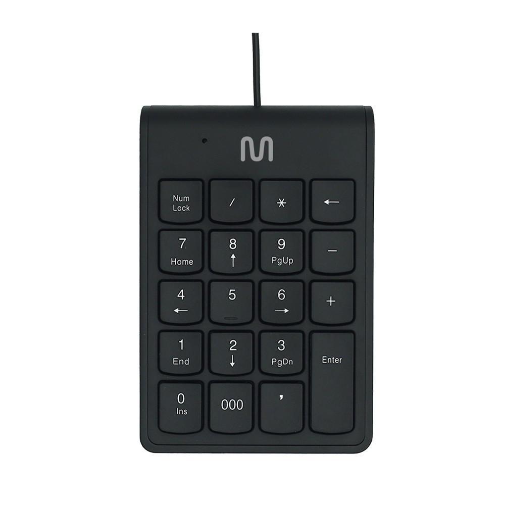 Teclado Numérico TFN100 USB Fio 1.2m Tecla 000 Preto Multi - 1