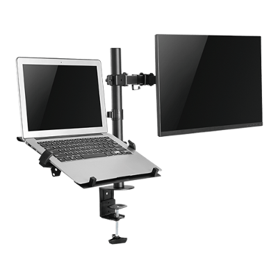 Suporte Articulado Duplo para Monitor e Notebook PCYES