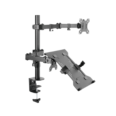 Suporte Articulado Duplo para Monitor e Notebook PCYES