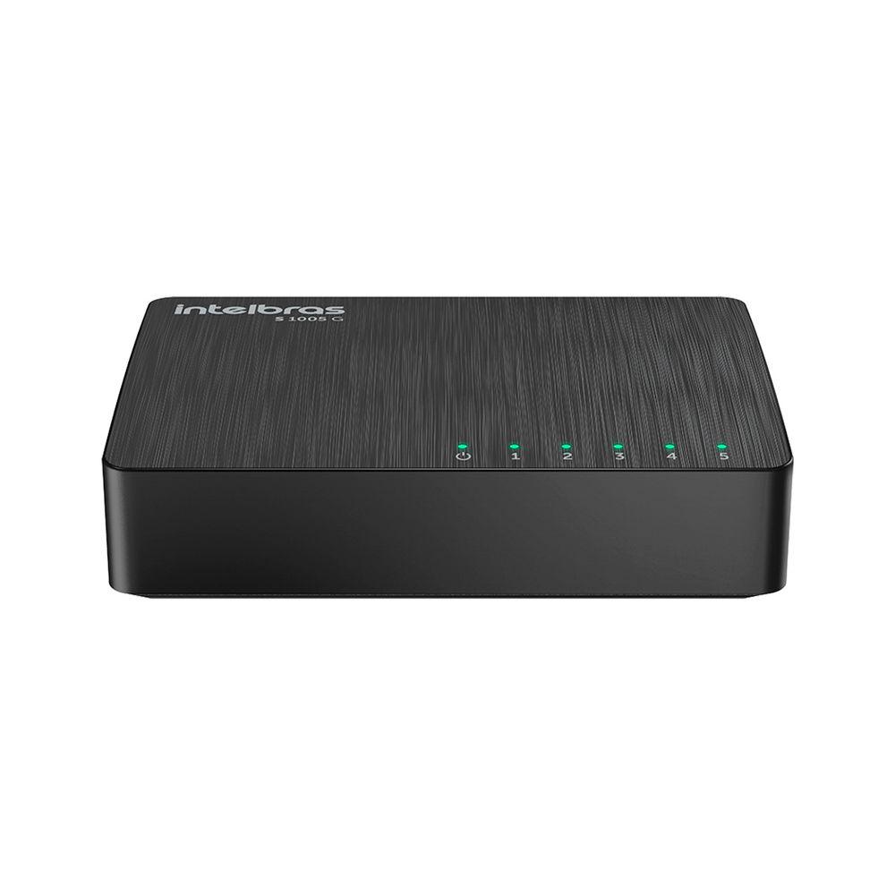 Switch Gigabit 10 100 1000 5 Portas INTELBRAS - 2