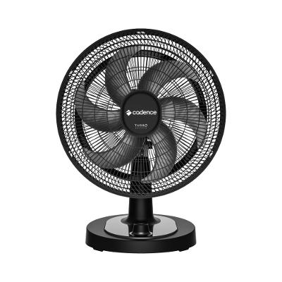 Ventilador Turbo Conforto black 42cm 6 pás 220V Cadence