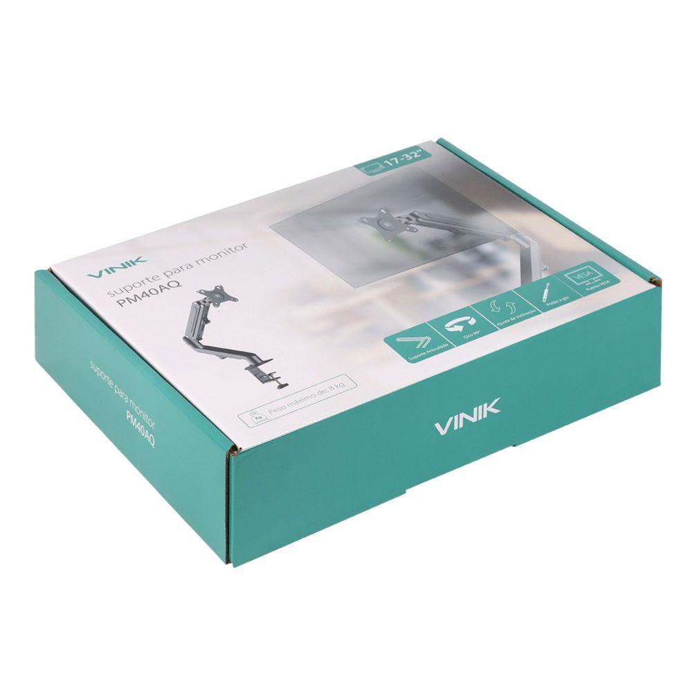 Suporte Monitor Articulado PM40AQ 17 32 Pistão Gás VINIK - 5