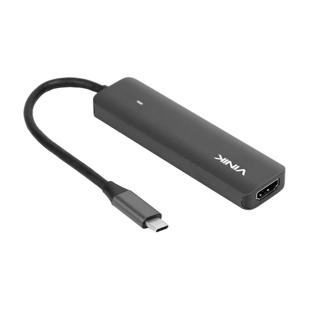 Hub USB-C 5 em 1 2 USB 3.0 HDMI 4K PD 100W VINIK - 2