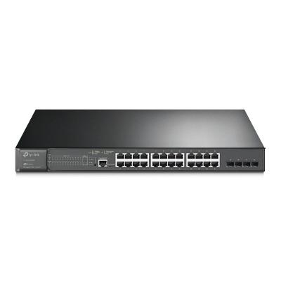 Switch Gerenciavel Gigabit L2+ 28P 24 PoE+ TPLink