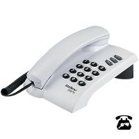 Telefone Pleno Cinza Ártico c/ Flash Redial Mute Bloqueio Intelbras - 1