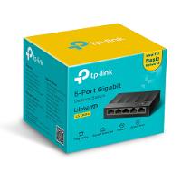 Switch LS1005G Gigabit 5 Portas 10 100 1000 Plug Play TP LINK - 5