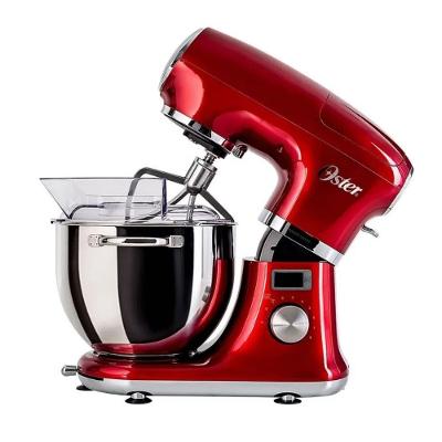 Batedeira Planetária Digital Oster Bowl Inox 5L Vermelha 220V