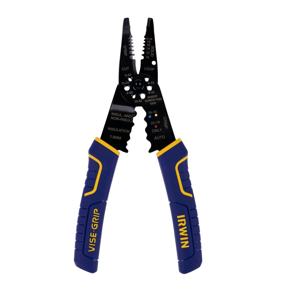 Alicate Eletrico Multi-Uso Fio/Cabo 8 V-Grip Irwin - 1
